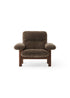 Brasilia Lounge Chair / Dark Stained Oak